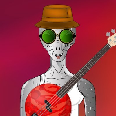 web3 bassist, nft enthusiast, co-founder of @MusicalMartians
support independent musicians and join the invasion! https://t.co/W7vuaOXKp7