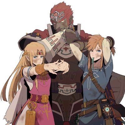 Zelda, Ganondorf and Link