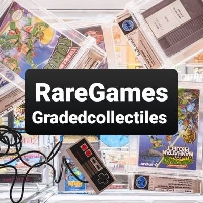 RaregamesG's profile picture. RareGames GradedCollectibles is run by @RareGames099 that sell Rare Collectibles on Ebay .https://t.co/c36uB5okjz