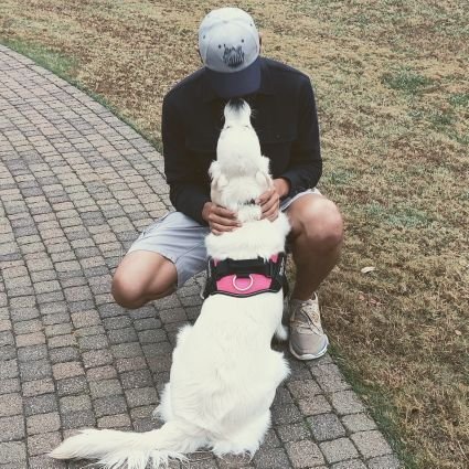Meet Ruby Pearl - epitome of wagging excitement.
