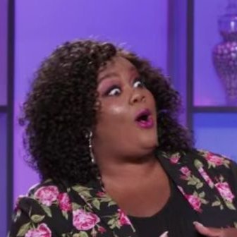 Nicole Byer talks about putting things in her mouth on Nailed It. (Not affiliated with Nicole Byer, Netflix, or Nailed It.)