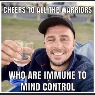 Cheers to all the warriors who are immune to Mind controle