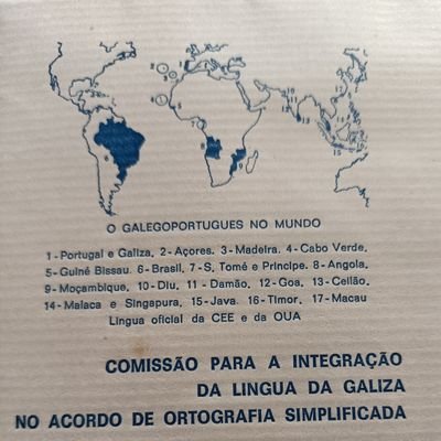 Galega_Cultura's profile picture. EMBAIXADA GALEGA DA CULTURA. Madrid,Março1989, registo num. 9448.
Apdo,24034
28080-Madrid.