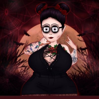 🔥hottest fatty💦
Goth 🦇 BBW 🍑 420 Friendly 🌿18+💦
Mixed Race🖤Bimbo🥰 Talk to me about spooky shit and your art. If you want to buy 😈😈 content dm me🖤🖤🦇
