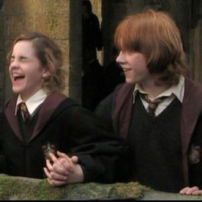 ron weasley and hermione granger moments from the harry potter books and movies posted every three hours — bot moderated by @patientno69