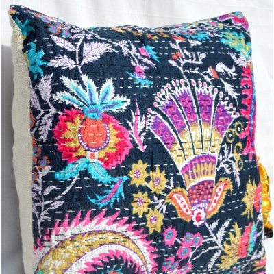 Handmade Textile Products..#Decorative #Pillows #Poufs #Floor #Cushions #Kantha #Quilts #groovyhandmade