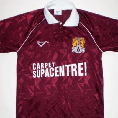 A Northampton Town fan with an interest in football shirts. send over a picture of your collection and i will feature  you on the page.