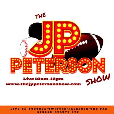 Official Twitter Account of The JP Peterson Show. Listen LIVE daily 10-Noon on the Fan Stream Sports app/YouTube and on https://t.co/gvXBzobiI6.