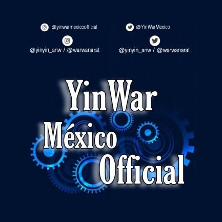 FanPage Mexicana para apoyar a             @yinyin_anw & @warwanarat ⚙️💙
       Adm: @dayor_bp07
#YinWarMexicoOfficial #YinWarMexico
01/12/20