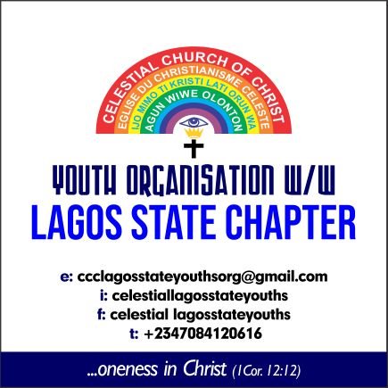 Official twitter account of Celestial Church of Christ Lagos State Youth Chapter