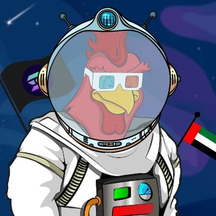 This is the official twitter Account of the Space rooster NFT collection launched on Ab2gallery
https://t.co/OAZGEY3rtb