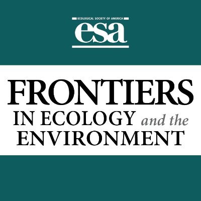 Frontiers in Ecology and the Environment: reviews, high-impact research communications, commentaries, etc. published by the Ecological Society of America
