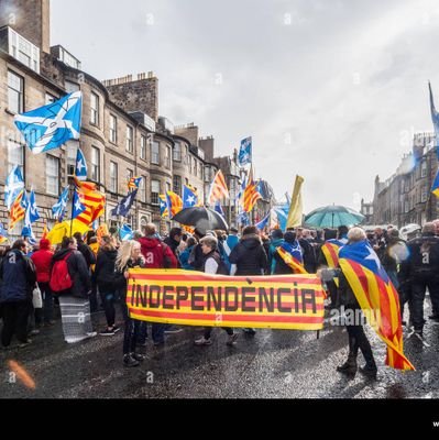 Catalonia & Scotland all Human Rights, Support .. and that includes all the World's Children. End of Story .. I Punt. VISCA CATALUNYA .. VISCA LIBERTAT.