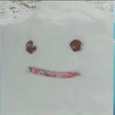 Najee Snowman No I’m not the one in the freezer that creepy child kept in that commercial, just to get rocked by a bike in the end. it was @jujusbike_