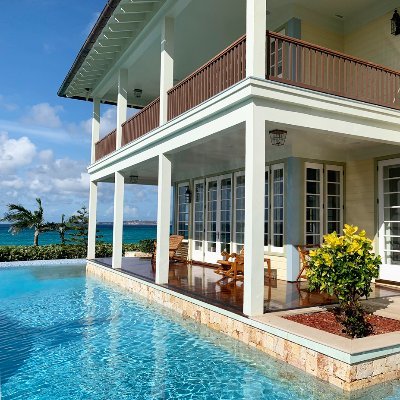 Coveted, ultra private luxury beachfront estate in Anguilla. Sleeps up to 21 people & includes: Daily Butler, Beach Grotto, Pool + Hot Tub, Tennis & Basketball
