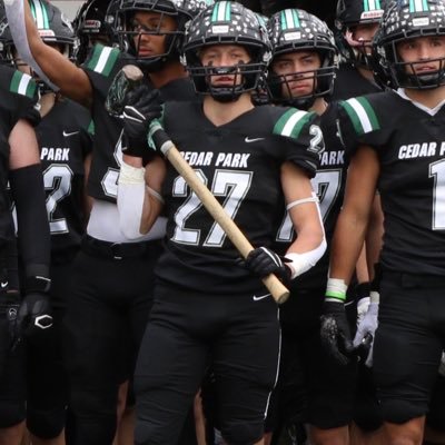 C/O ‘24 | LB/RB at Cedar Park High School | Pole vault | 5.18 weighted GPA | NCAA ID: 2201423857