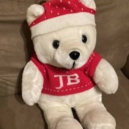 I created Father Christmas’s own bear that he found in the snow (heard the bell in his hat) originally a PWP at Allders. Raised £100k for Great Ormond St. #FBPE