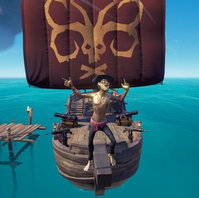 Legendary sea dog legend of the sea of thieves interested in all things pirate