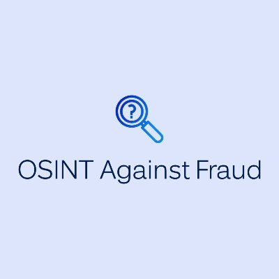 We are OSINT Against Fraud. A team of scambaiters using our skills in OSINT to expose online fraud.
Research, Report, Expose.
Old Account: @OSINTStopFraud