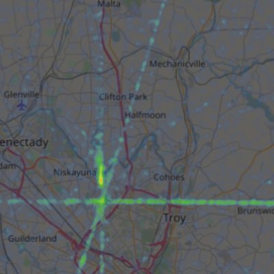 Beep Boop, I'm a bot! I read ADS-B messages from a radio antenna and tweet about air traffic seen above Halfmoon, NY.

docker: kx1t/planefence
#raspberrypi