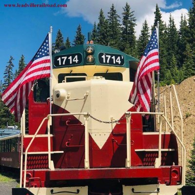 The Leadville Railroad, a scenic 2.5 hr train ride, travels from historic depot through aspen groves to the top of the Rocky Mountains. All Aboard!