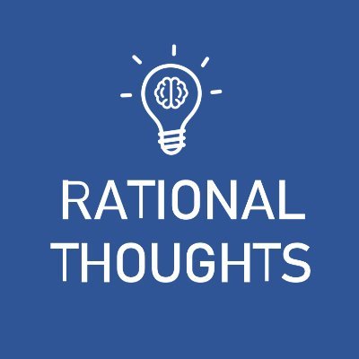 Rational_Though's profile picture. Rational. Thoughts. “Rational: based on or in accordance with reason and logic.” Rational thinking is hard to come by, lets spread some.