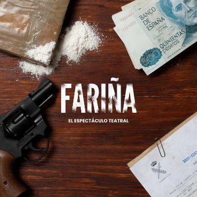 @nachocarretero y @xatouri llevan al teatro Fariña, la exitosa obra sobre el narcotráfico en Galicia. Entradas para la gira a la venta en la web!