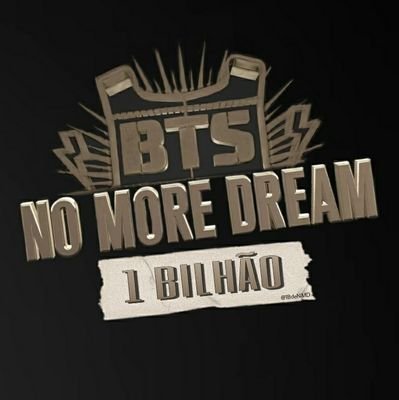 Conta dedicada ao projeto para o alcance de 1B de views no MV de 'No More Dream', lembretes e infos, até 2023 - 10 anos de debut
(projeto @BlackBR_twt) -🔔!