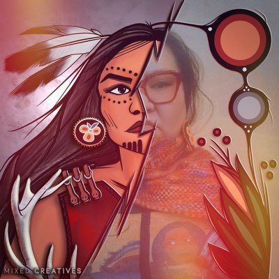 Visual Artist | traditional + digital | nehiyaw iskwew | Sturgeon Lake Cree Nation | account inactive, find me on IG