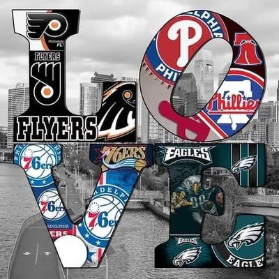 Girl Dad - Son - Brother - Friend - Philly Sports #Eagles #Flyers #Phillies #Sixers #Union #NOVA & #NotreDame 🇮🇪🍀 #THFC #COYS