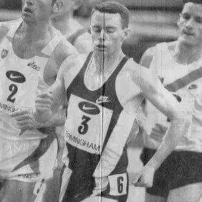 Ran for Dundee Hawkhill Harriers and Haringey. x Scottish indoor native 1500 m record holder. Great Britain internationalist at World and European championships