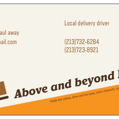 FLAT-RATE --- 24/7. SAME DAY Moving and Deliver Service w NO HIDDEN FEES ❗️

😷🧤Covid-19 Compliant. We come equipped with Masks and Gloves.