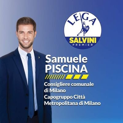 Consigliere comunale di Milano
Capogruppo Cittá Metropolitana
Vicecommissario Lega Milano
info@samuelepiscina.com
Whatsapp: 351 8333953
FB e IG: samu.piscina