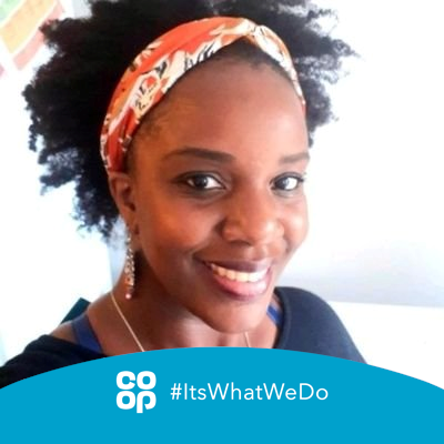 I'm Nadine, the Co-op Member Pioneer for Southgate. My role is all about bringing @coopuk Members, colleagues and local causes together to improve our community