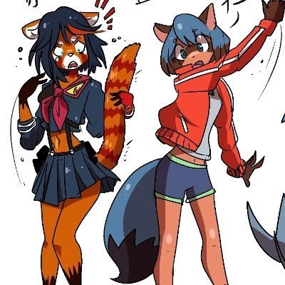 Info grabbed from the KLK, BNA, and Changed wikis. Ryuko is a red panda beastman. Colin is a White Latex wolf. Multiship. parody (RP)