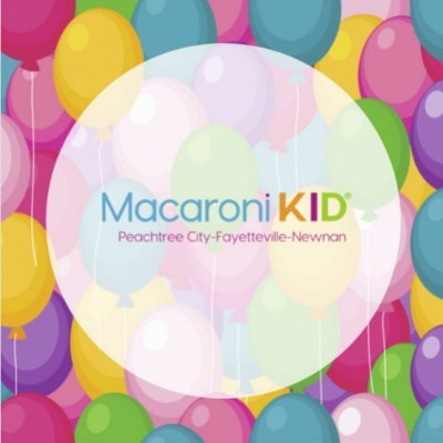 A FREE weekly published newsletter that answers, Mom - what are we doing today? #MacaroniKid #PTC #Newnan #Fayetteville