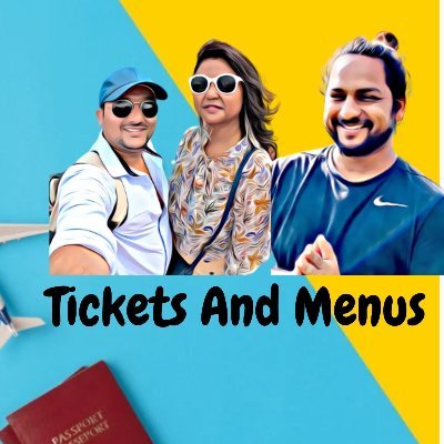 Ticketsandmenus's profile picture. Travel Vlogger.
Travel Writer.
Tweets about travelling and travel tips.