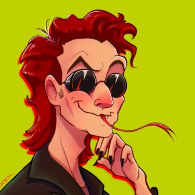 23 yo. all my drawings have inevitably turned into good omens fluff oops