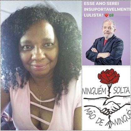 Eu sou #negra e meu Sangue é❤️ Vermelho de Vida. ⭐#Lula Presidente #Brasil.Jesus tenha Misericórdia de Nós e do mundo Inteiro...❤️