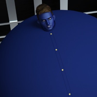 HUGE male inflation fanatic. Particularly blueberry🫐. I do 3D renders of hot guys inflating in various ways. Please do not steal or repost my uploaded pics