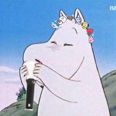 your (not so) daily dose of bts as moomins