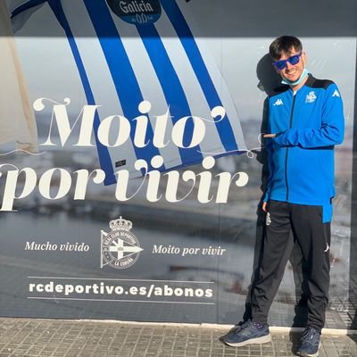 Naci con el corazon blanquiazul,socio del depor a los pocos dias de nacer,anticeltarra y Forza Depor
