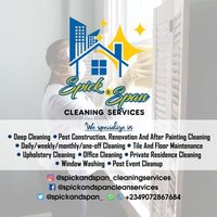 Lagos Cleaning Service(@spickandspan_ng) 's Twitter Profile Photo
