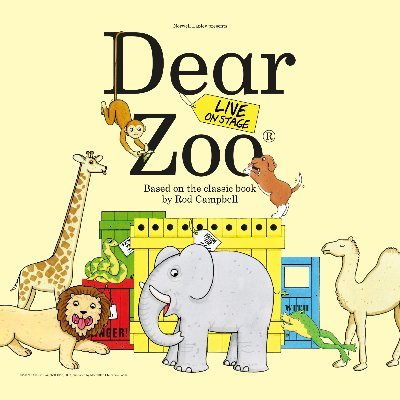 Dear Zoo the timeless children’s classic book returns to the stage! Currently on tour around the UK! 🐒 🐸 🦁