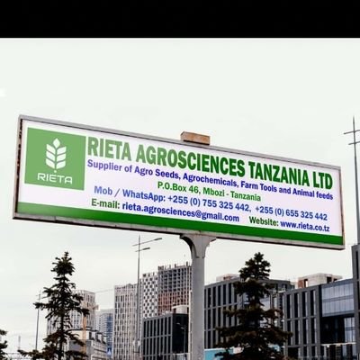 RIETA AGROSCIENCES TANZANIA LTD.  Agrochemicals division.