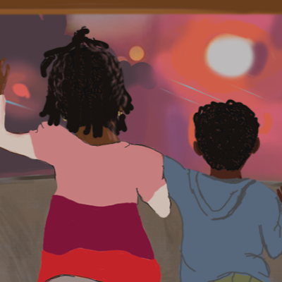 A story about why we protest and the power of Black children's creative imaginations to fortify us all against racial injustice.