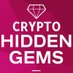 crypto gems (@cryptohidegems) Twitter profile photo