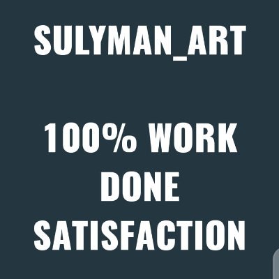 ArtSulyman's profile picture. I am a expert graphic designer and nft character modeler with over 7 solid years of working experience in this particular niche .