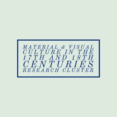 UofEdinburgh based cross-disciplinary research group for 17C & 18C material culture. Host of Material and Visual Culture Seminar series (Wed sem 1 17:00-18:00).