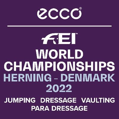 ECCO FEI WORLD CHAMPIONSHIPS HERNING – DENMARK
August 6th - 14th 2022
Jumping, Dressage, Vaulting & Para Dressage